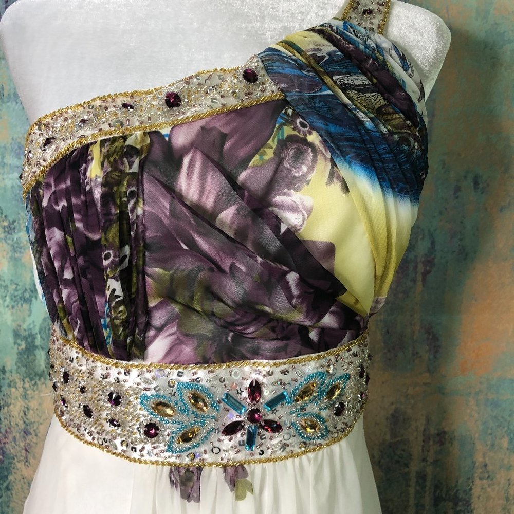 📌May Queen Gorgeous Richly Embroidered Ball - Prom- Formal - Homecoming Gown - Picture 3 of 16